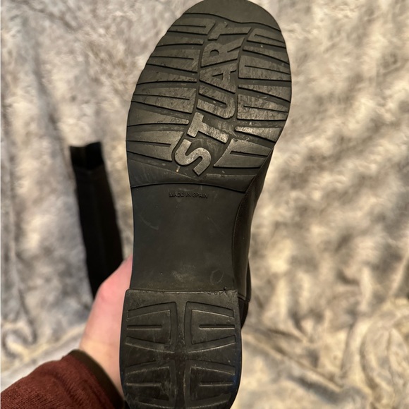 Stuart Weitzman black boots size 5 woman - Picture 13 of 16